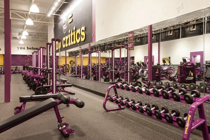 What does Planet Fitness do with old equipment?